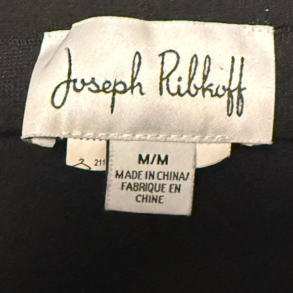 Joseph Ribkoff Striped Wide Leg Split Hem Capri Pants – Size M - Picture 8 of 8